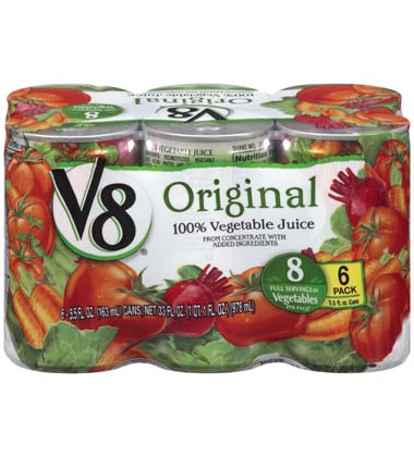 V8® VEGETABLE JUICE
V8® VEGETABLE JUICE