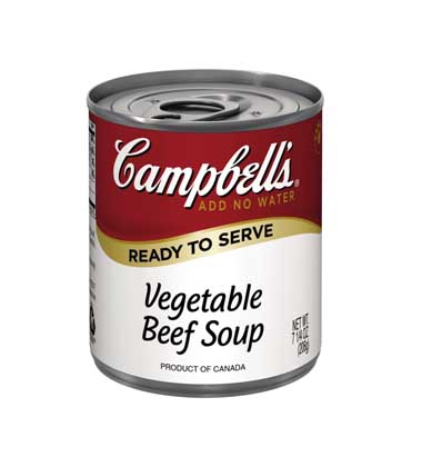 CAMPBELL'S® CLASSIC VEGETABLE BEEF
CAMPBELL'S® CLASSIC VEGETABLE BEEF