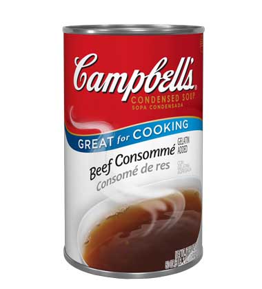 CAMPBELL'S® CLASSIC BEEF CONSOMMÉ
CAMPBELL'S® CLASSIC BEEF CONSOMMÉ
