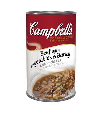 CAMPBELL'S® CLASSIC BEEF BARLEY CAMPBELL'S® CLASSIC BEEF BARLEY