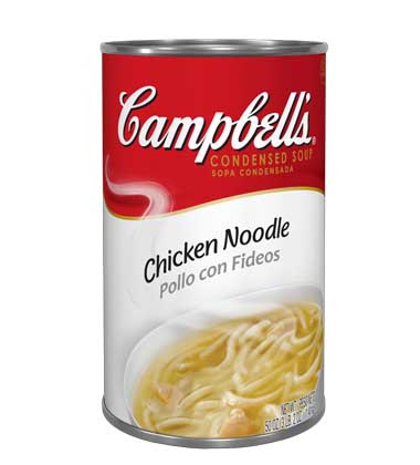 CAMPBELL'S® CLASSIC CHICKEN NOODLE
CAMPBELL'S® CLASSIC CHICKEN NOODLE