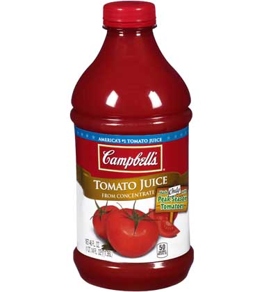 CAMPBELL'S TOMATO JUICE
CAMPBELL'S TOMATO JUICE