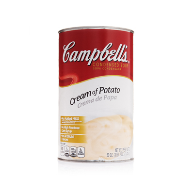 CAMPBELL'S® CLASSIC CREAM OF POTATO
CAMPBELL'S® CLASSIC CREAM OF POTATO