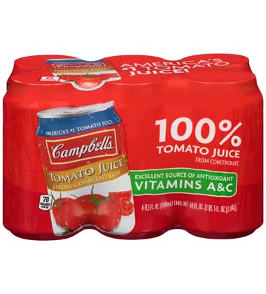 TOMATO JUICE
TOMATO JUICE
