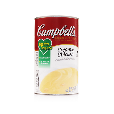 CAMPBELL'S® CLASSIC HEALTHY REQUEST® CREAM OF CHICKEN
CAMPBELL'S® CLASSIC HEALTHY REQUEST® CREAM OF CHICKEN