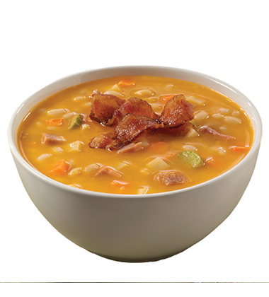 CAMPBELL'S® SIGNATURE WHITE BEAN SOUP WITH UNCURED HAM & APPLEWOOD SMOKED UNCURED BACON
CAMPBELL'S® SIGNATURE WHITE BEAN SOUP WITH UNCURED HAM & APPLEWOOD SMOKED UNCURED BACON