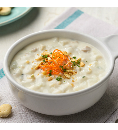 CAMPBELL'S® SIGNATURE NEW ENGLAND CLAM CHOWDER
CAMPBELL'S® SIGNATURE NEW ENGLAND CLAM CHOWDER