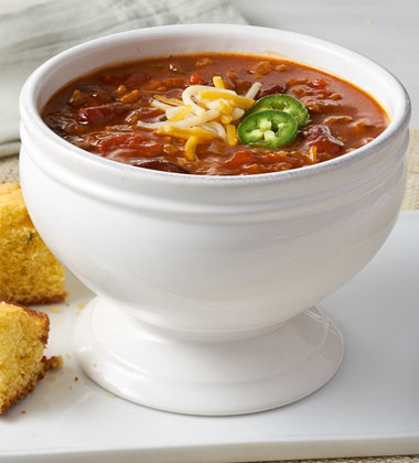 CAMPBELL'S® SIGNATURE CHILI CON CARNE
CAMPBELL'S® SIGNATURE CHILI CON CARNE