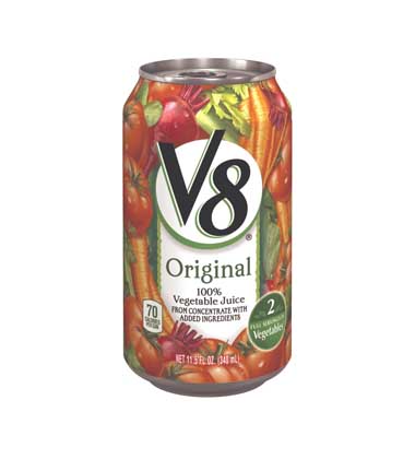 V8® VEGETABLE JUICE
V8® VEGETABLE JUICE