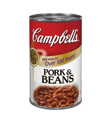 PORK & BEANS 19.75 OZ 12 CA
PORK & BEANS 19.75 OZ 12 CA