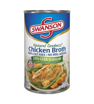 SWANSON® NATURAL GOODNESS - CHICKEN BROTH
SWANSON® NATURAL GOODNESS - CHICKEN BROTH