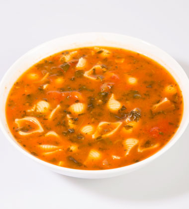CAMPBELL'S® SIGNATURE TOMATO FLORENTINE WITH PASTA SOUP
CAMPBELL'S® SIGNATURE TOMATO FLORENTINE WITH PASTA SOUP