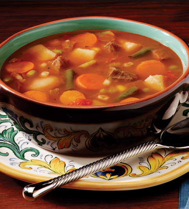 VEGETABLE BEEF SOUP (FROZEN RTS)
VEGETABLE BEEF SOUP (FROZEN RTS)