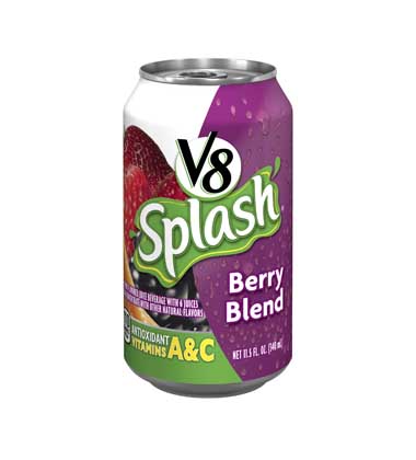 V8 SPLASH® BERRY BLEND
V8 SPLASH® BERRY BLEND