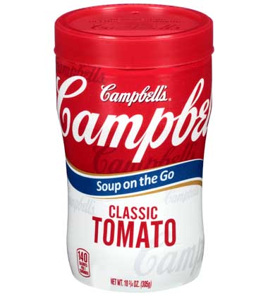 CAMPBELL'S® SOUP ON THE GO™ CLASSIC TOMATO
CAMPBELL'S® SOUP ON THE GO™ CLASSIC TOMATO