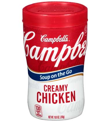 CAMPBELL'S® SOUP ON THE GO™ CREAMY CHICKEN
CAMPBELL'S® SOUP ON THE GO™ CREAMY CHICKEN