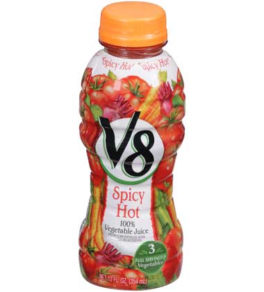 SPICY HOT V8® VEGETABLE JUICE
SPICY HOT V8® VEGETABLE JUICE