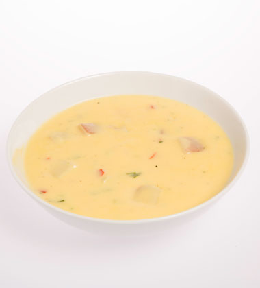 CAMPBELL'S® SIGNATURE CHEESE AND RED POTATO CHOWDER
CAMPBELL'S® SIGNATURE CHEESE AND RED POTATO CHOWDER