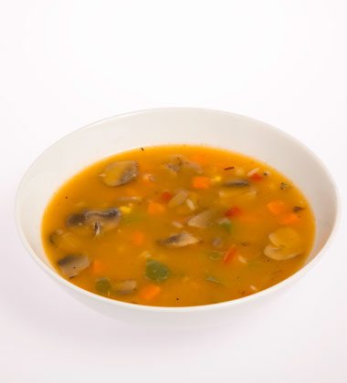 CAMPBELL'S® SIGNATURE HEALTHY REQUEST® PORTOBELLO MUSHROOM AND BARLEY SOUP
CAMPBELL'S® SIGNATURE HEALTHY REQUEST® PORTOBELLO MUSHROOM AND BARLEY SOUP