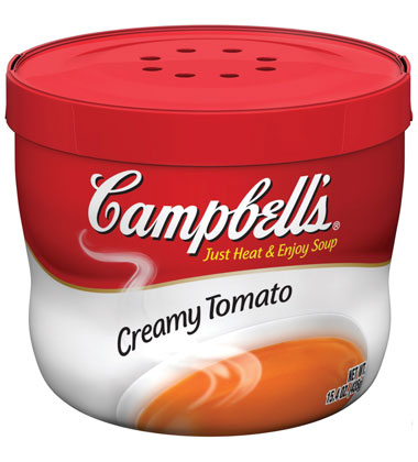 Campbell's® CREAMY TOMATO SOUP
Campbell's® CREAMY TOMATO SOUP