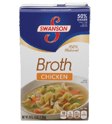 SWANSON® CHICKEN BROTH
SWANSON® CHICKEN BROTH