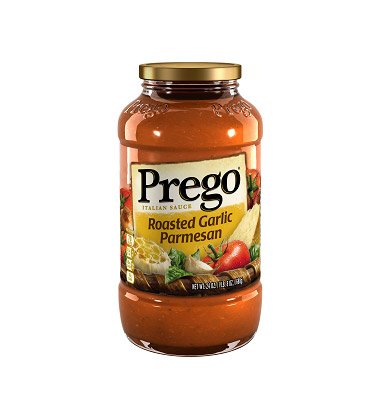 PREGO® ROASTED GARLIC PARMESAN PASTA SAUCE
PREGO® ROASTED GARLIC PARMESAN PASTA SAUCE