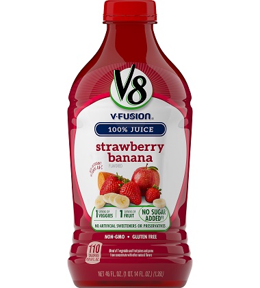 V8 V-FUSION® STRAWBERRY BANANA
V8 V-FUSION® STRAWBERRY BANANA