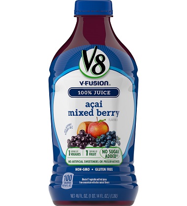 V8 V-FUSION® ACAI MIXED BERRY
V8 V-FUSION® ACAI MIXED BERRY