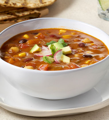CAMPBELL'S® SIGNATURE SOUTHWESTERN VEGETARIAN CHILI
CAMPBELL'S® SIGNATURE SOUTHWESTERN VEGETARIAN CHILI