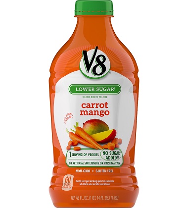 V8 CARROT MANGO 46OZ
V8 CARROT MANGO 46OZ