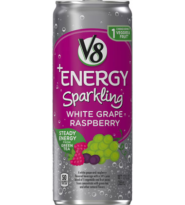 V8 ENERGY WHITE GRAPE RASPBERRY
V8 ENERGY WHITE GRAPE RASPBERRY