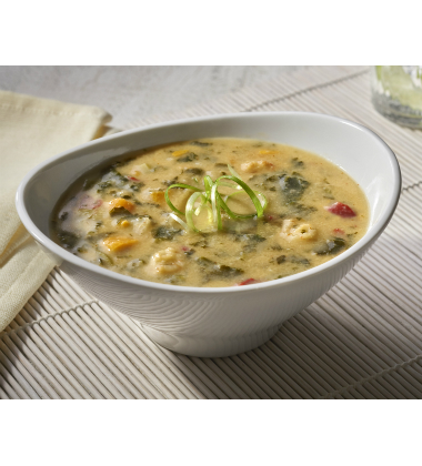 CAMPBELL'S® RESERVE COCONUT GREEN CURRY WITH SHRIMP
CAMPBELL'S® RESERVE COCONUT GREEN CURRY WITH SHRIMP