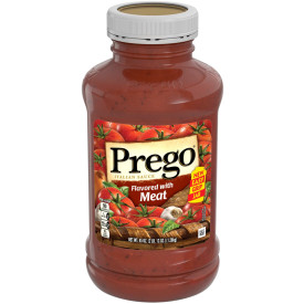 PREGO® PASTA SAUCE WITH MEAT
PREGO® PASTA SAUCE WITH MEAT