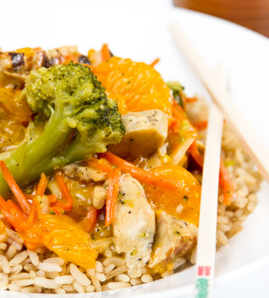 MANDARIN CHICKEN RICE BOWL MANDARIN CHICKEN RICE BOWL