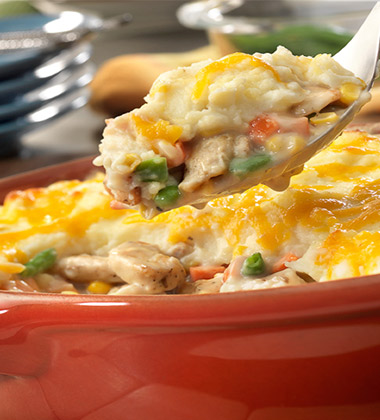 EASY CHICKEN SHEPHERD'S PIE EASY CHICKEN SHEPHERD'S PIE