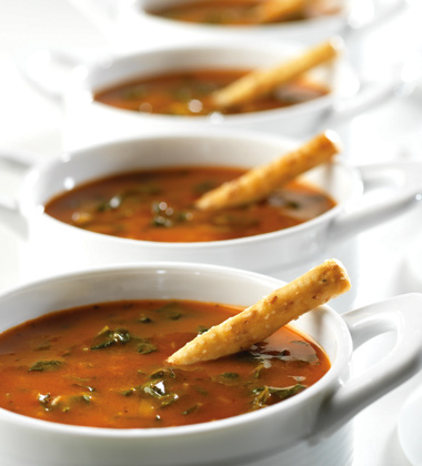 TOMATO FLORENTINE SOUP (MADE WITH CONDENSED TOMATO SOUP POUCH) TOMATO FLORENTINE SOUP (MADE WITH CONDENSED TOMATO SOUP POUCH)