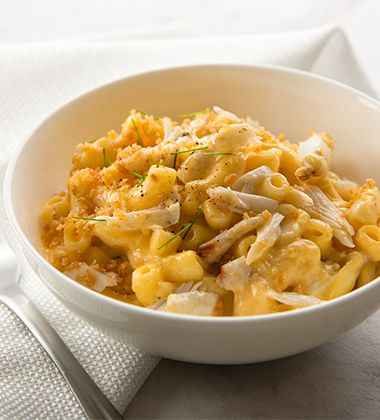 CRAB MAC & CHEESE CRAB MAC & CHEESE