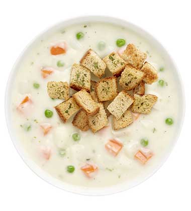 CAMPBELL’S FRESH PREPARED SOUP SPOT®: CREAMY CHICKEN POT PIE SOUP WITH SOUP CUSTOMIZER TM GR. 9-12 CAMPBELL’S FRESH PREPARED SOUP SPOT®: CREAMY CHICKEN POT PIE SOUP WITH SOUP CUSTOMIZER TM GR. 9-12