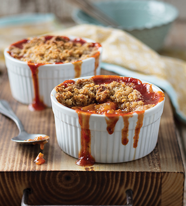 TOMATO & PEACH COBBLER MADE WITH V8 ORIGINAL VEGETABLE JUICE TOMATO & PEACH COBBLER MADE WITH V8 ORIGINAL VEGETABLE JUICE