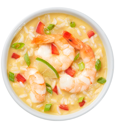 CAMPBELL’S FRESH PREPARED SOUP SPOT®: THAI GINGER SHRIMP SOUP WITH SOUP CUSTOMIZER TM CAMPBELL’S FRESH PREPARED SOUP SPOT®: THAI GINGER SHRIMP SOUP WITH SOUP CUSTOMIZER TM
