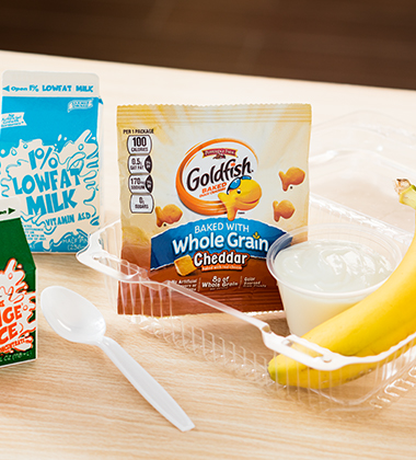 GOLDFISH® BAKED WITH WHOLE GRAIN CHEDDAR BREAKFAST COMBO GOLDFISH® BAKED WITH WHOLE GRAIN CHEDDAR BREAKFAST COMBO