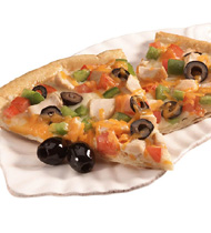 CHEESY CHICKEN PIZZA CHEESY CHICKEN PIZZA