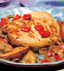 PORK WITH ROASTED PEPPERS & POTATOES PORK WITH ROASTED PEPPERS & POTATOES