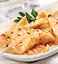 CRAB RAVIOLI IN CREAMY TOMATO SAUCE CRAB RAVIOLI IN CREAMY TOMATO SAUCE