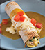 CHICKEN AND WHITE BEAN ENCHILADAS MADE WITH CAMPBELL’S® HEALTHY REQUEST® CREAM OF CHICKEN SOUP CHICKEN AND WHITE BEAN ENCHILADAS MADE WITH CAMPBELL’S® HEALTHY REQUEST® CREAM OF CHICKEN SOUP