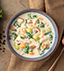 HEARTY VEGETABLE & TURKEY SOUP MADE WITH CAMPBELL’S® HEALTHY REQUEST® CREAM OF MUSHROOM SOUP HEARTY VEGETABLE & TURKEY SOUP MADE WITH CAMPBELL’S® HEALTHY REQUEST® CREAM OF MUSHROOM SOUP