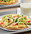 WHOLE GRAIN CHICKEN AND BROCCOLI WHITE PIZZA WHOLE GRAIN CHICKEN AND BROCCOLI WHITE PIZZA
