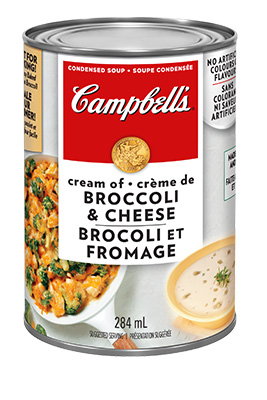 soupe Crème de brocoli et fromage de CAMPBELL'S®