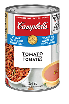 CAMPBELL'S® Condensed 50% Less Salt Tomato
