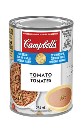 CAMPBELL'S® Condensed 50% Less Salt Tomato